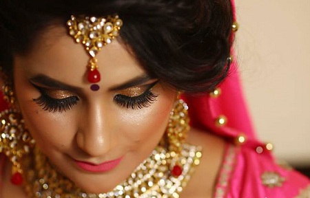 best bridal makeup lucknow